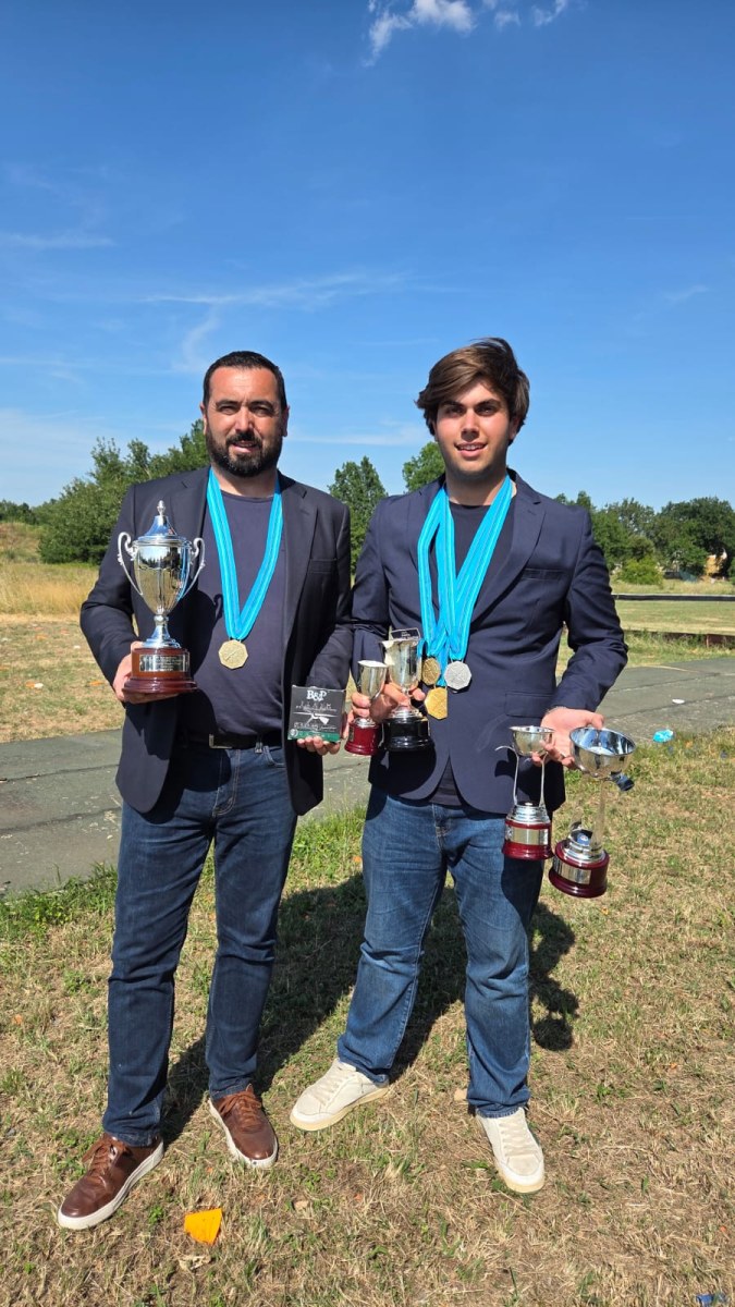 Pódio no 58th European Championship