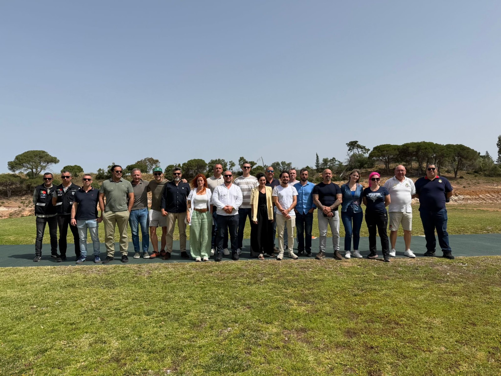 Exame digital FPTAC no Clube de Tiro O Pinhal